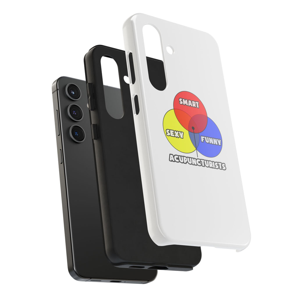 Venn Diagram .. Acupuncturists - Tough Phone Cases