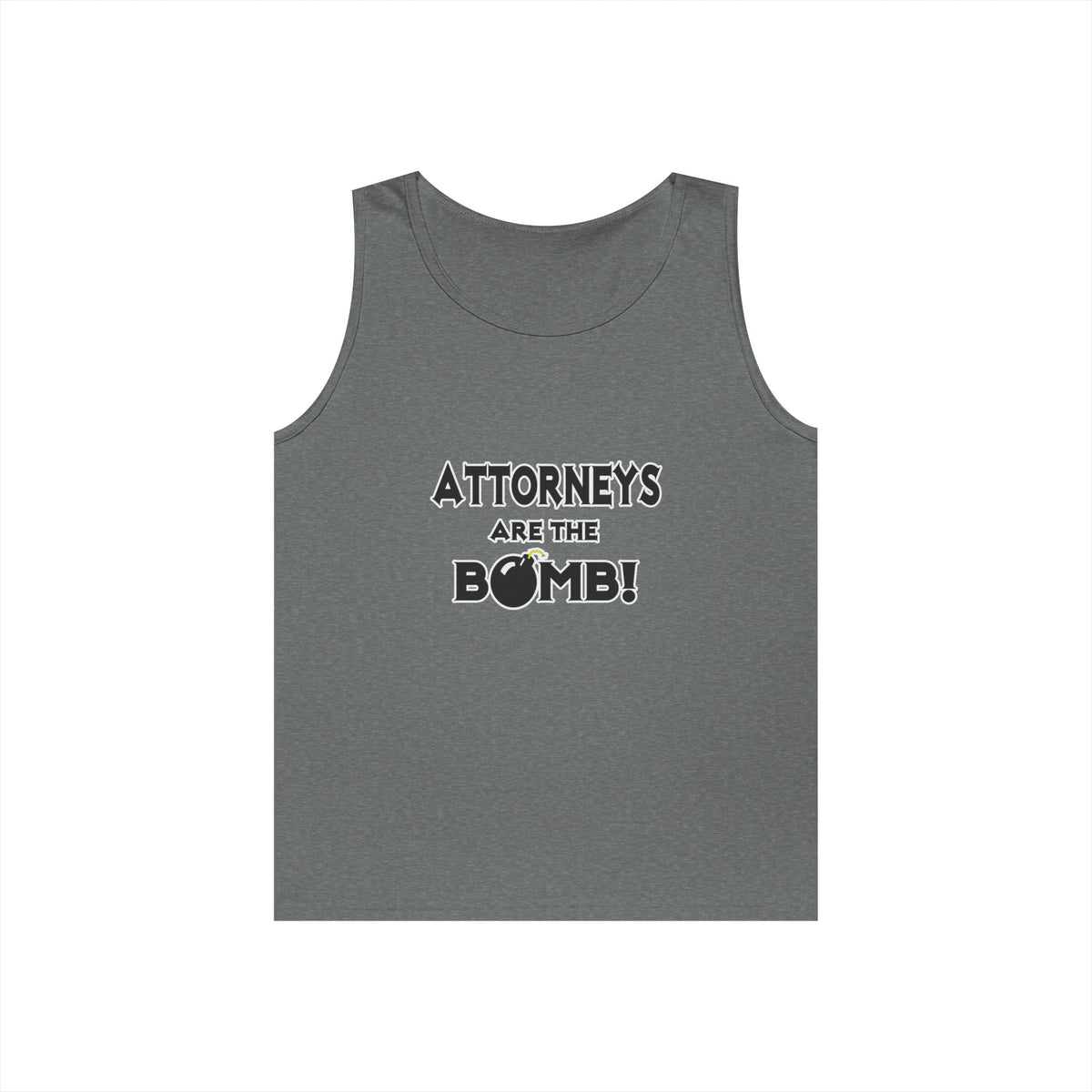Attorneys Are The Bomb! - Unisex Heavy Cotton Tank Top