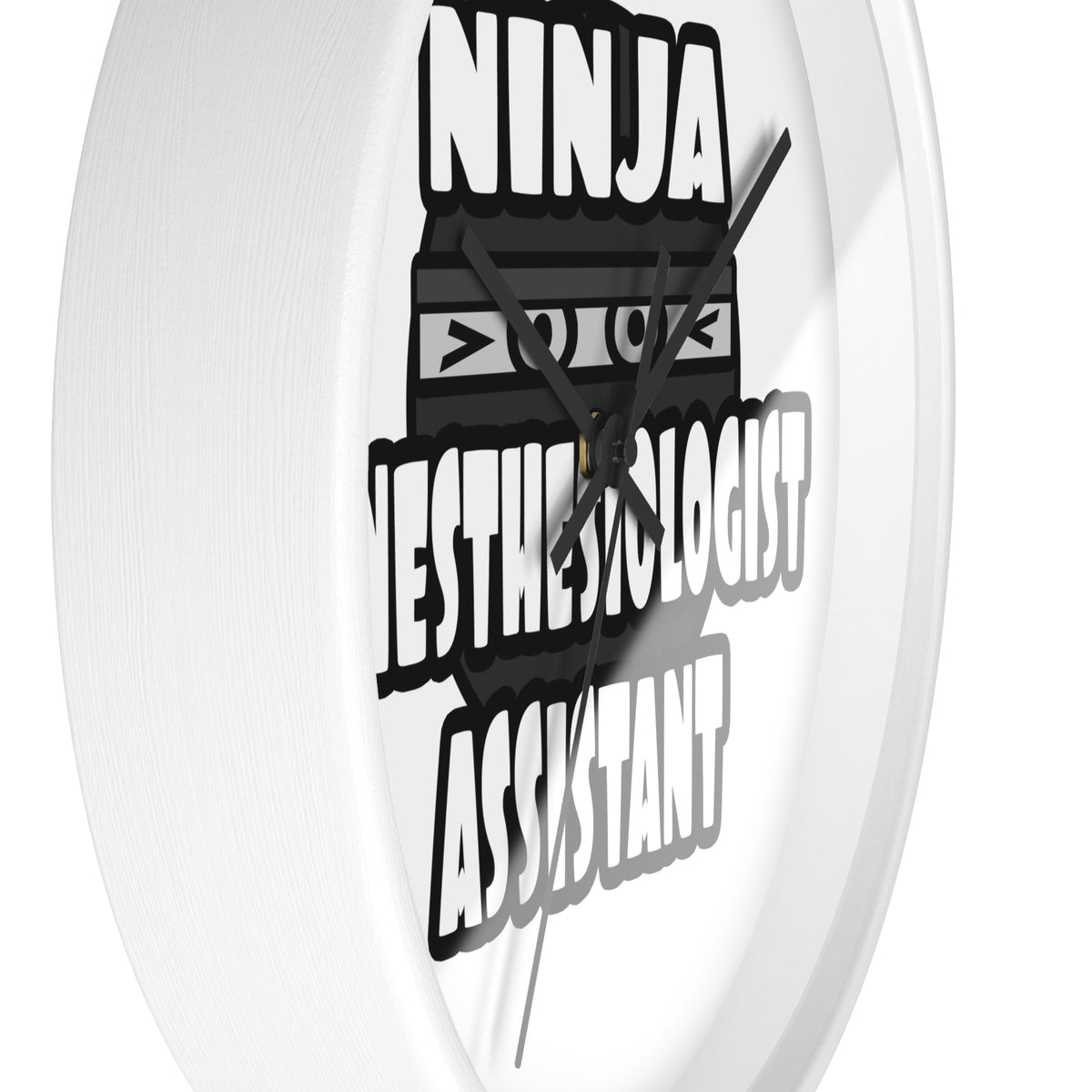 Ninja Anesthesiologist Assistant - Wall Clock