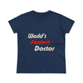 World's Sexiest Doctor - Women's Midweight Cotton Tee