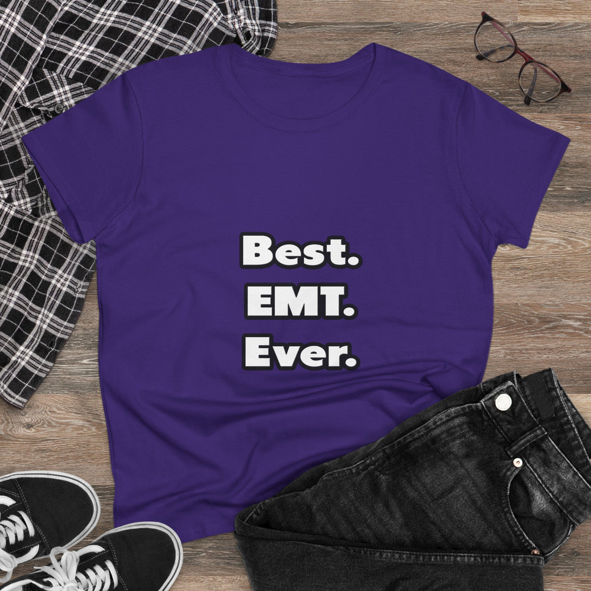 Best. EMT. Ever - Women's Midweight Cotton Tee