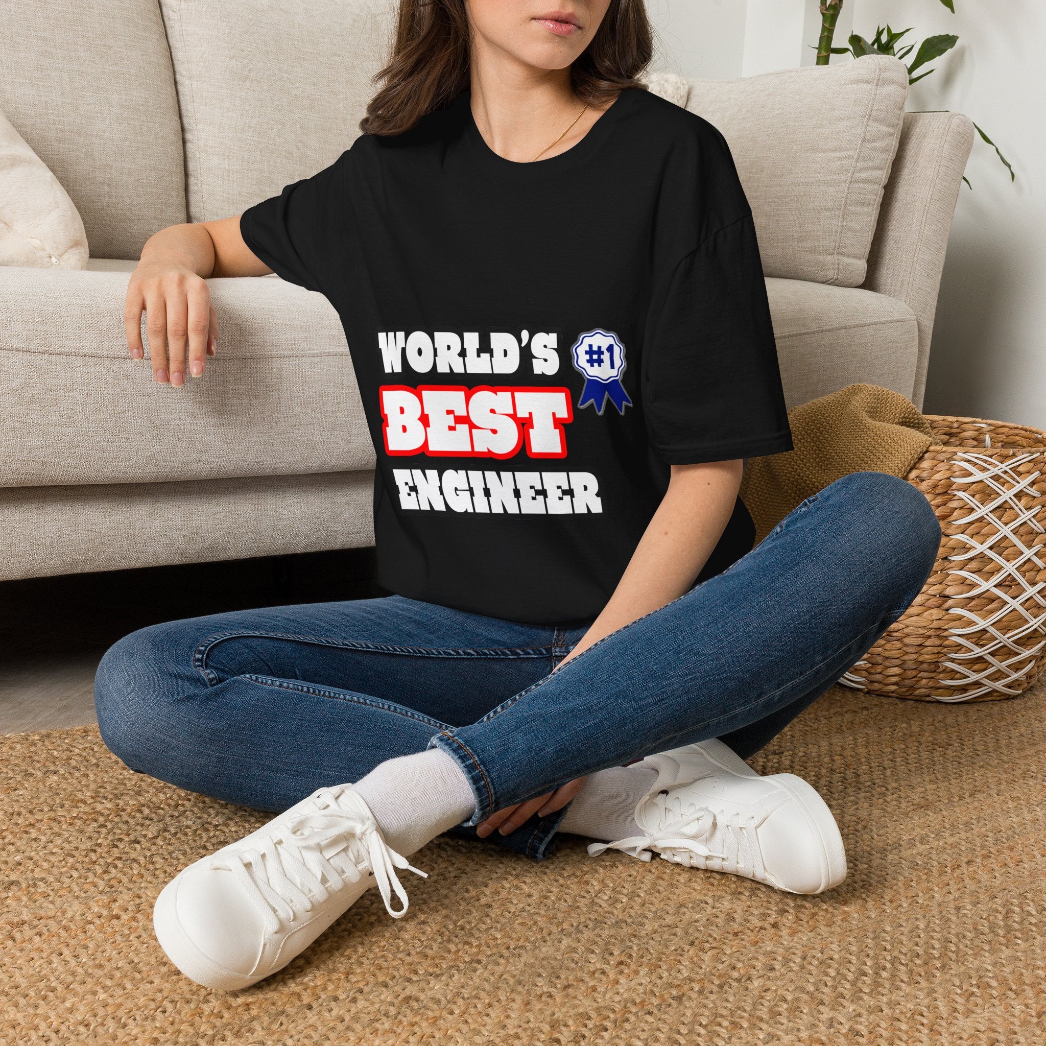 World's Best Engineer - Unisex Softstyle T-Shirt