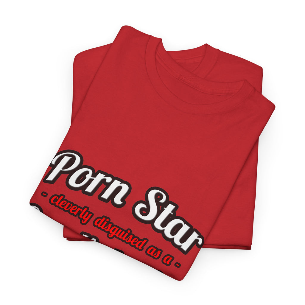 Porn Star...Cardiologist (2) - Unisex Heavy Cotton Tee