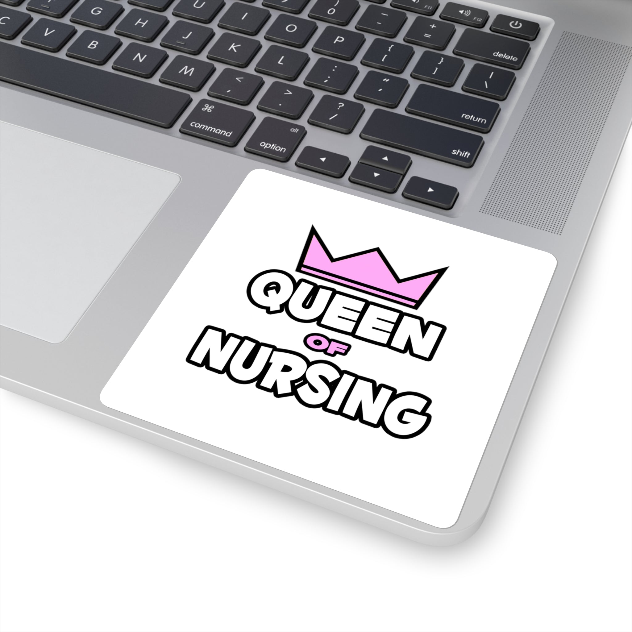 Queen of Nursing - Square Stickers