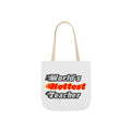 World's Hottest Teacher - Canvas Tote Bag, 5-Color Straps