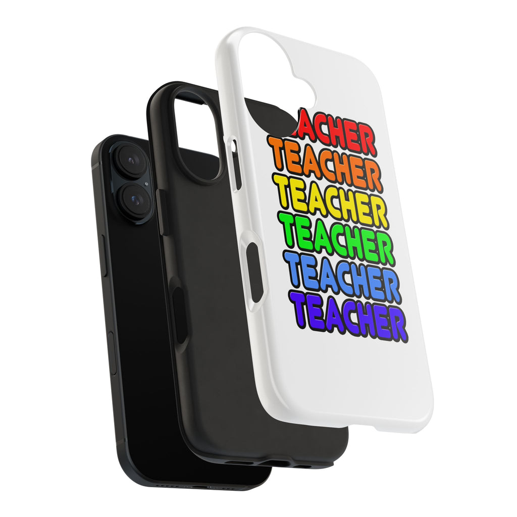 Rainbow Teacher - Tough Phone Cases