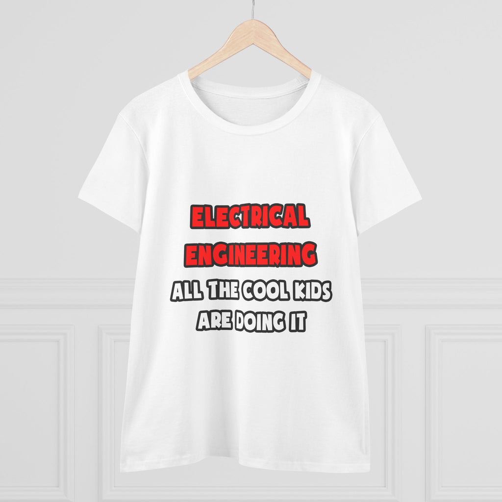 Funny Electrical Engineer Shirts and Gifts - Women's Midweight Cotton Tee