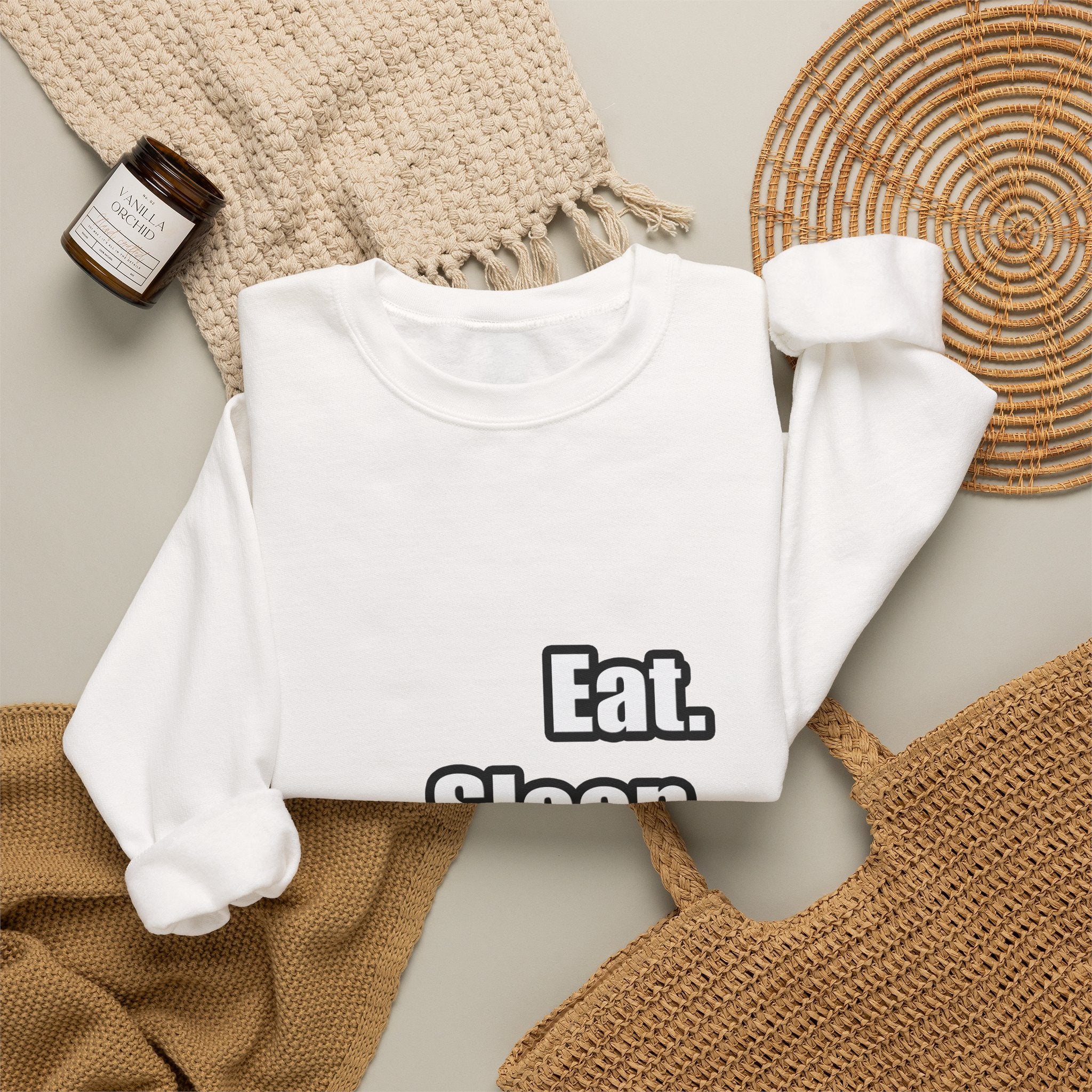 Eat. Sleep. Nursing. - Unisex Heavy Blend™ Crewneck Sweatshirt