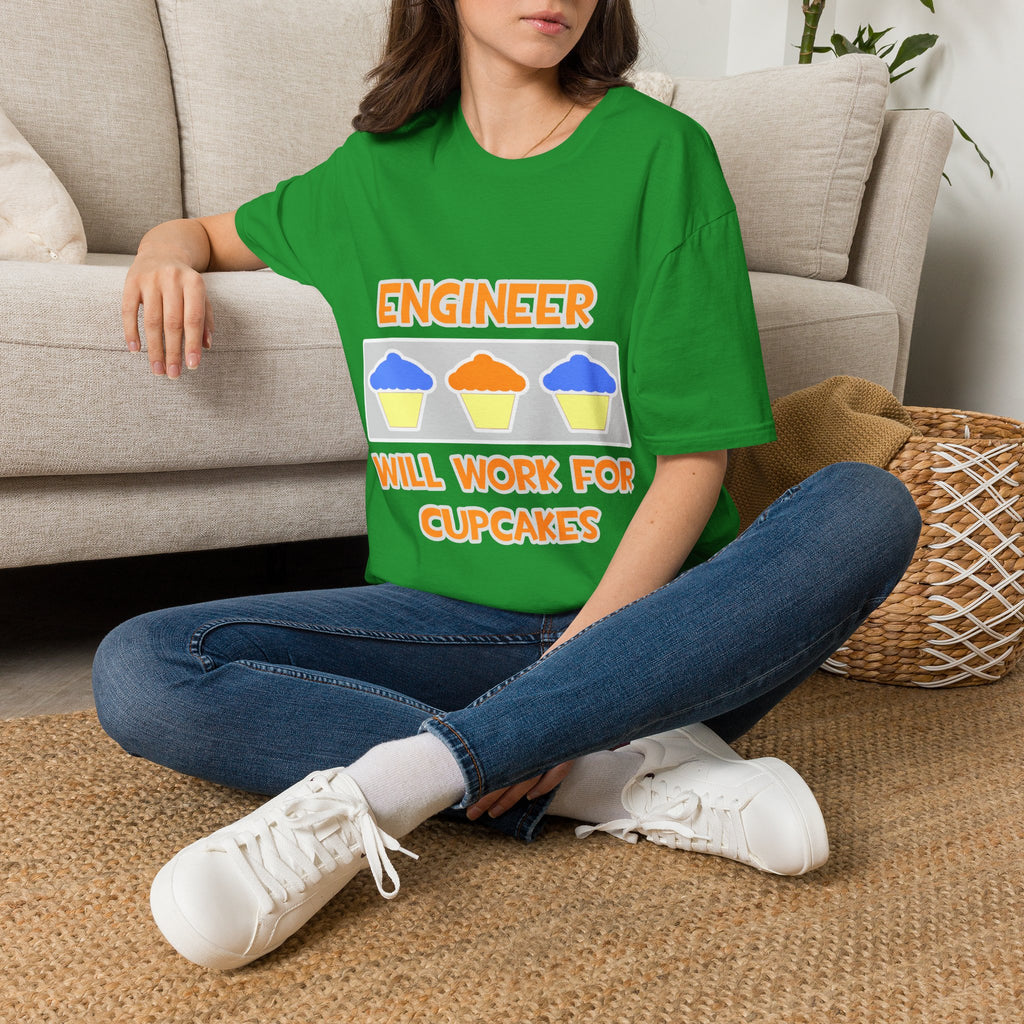 Engineer ... Will Work For Cupcakes - Unisex Softstyle T-Shirt