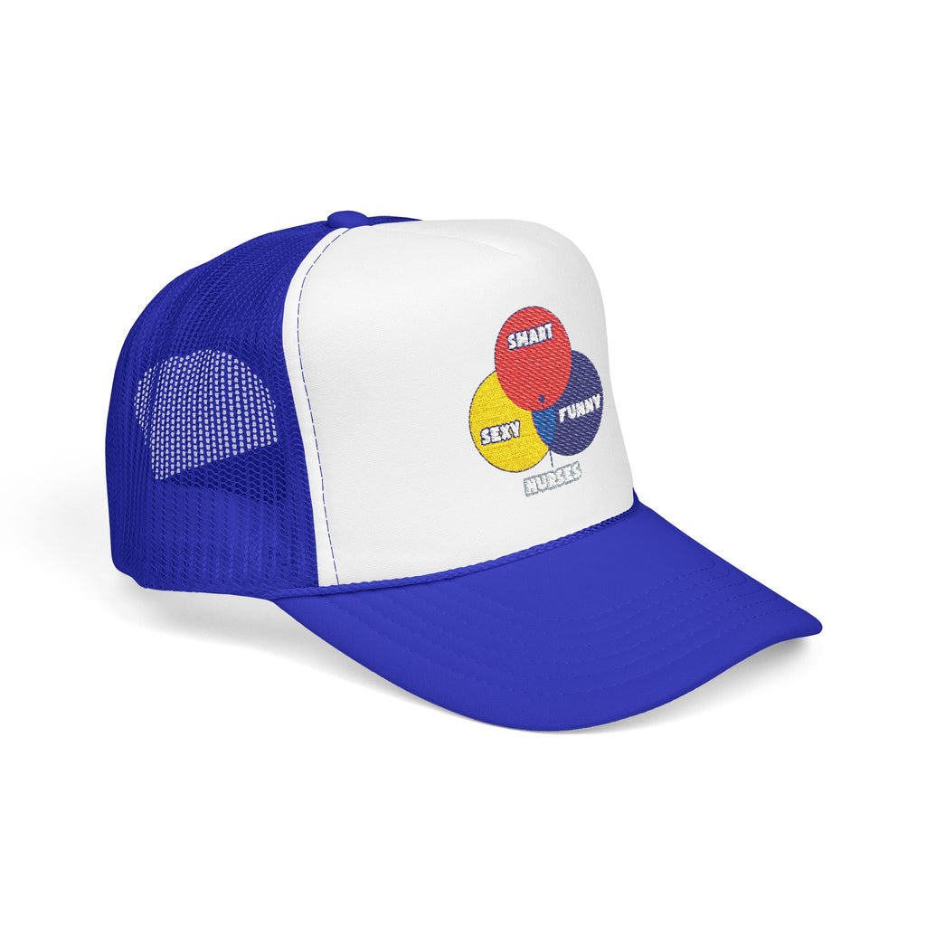 Venn Diagram .. Nurses - Foam Trucker Hat