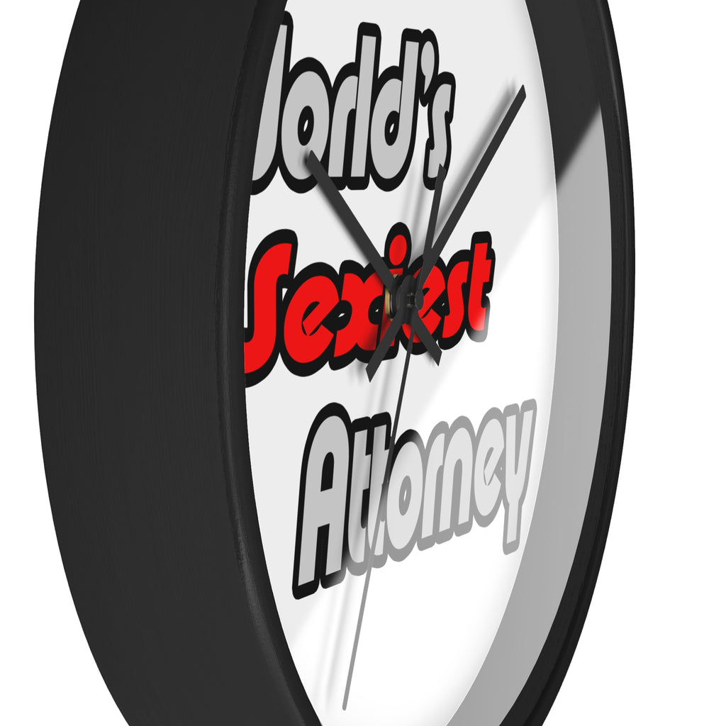 World's Sexiest Attorney - Wall Clock