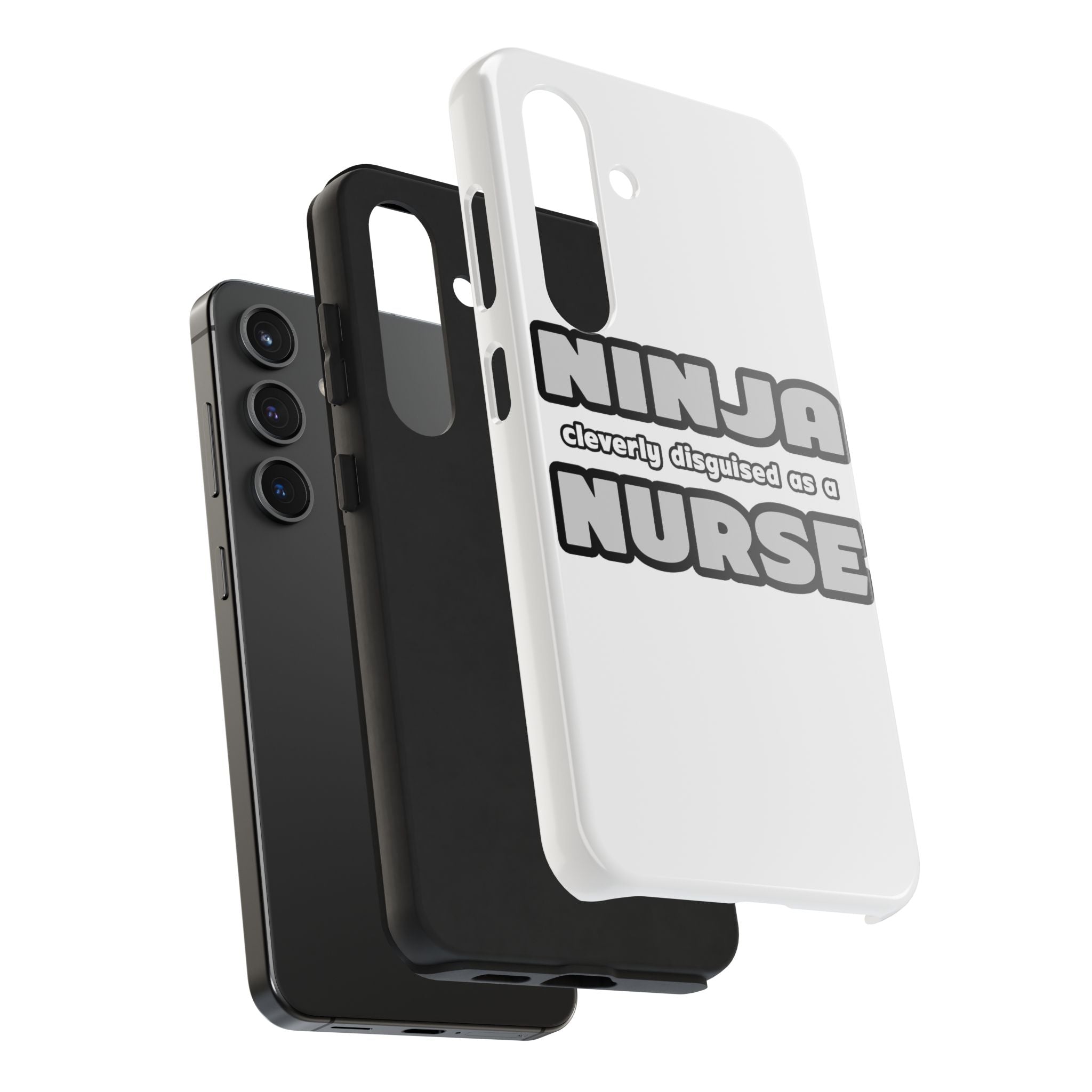 Ninja Cleverly Disguised As A Nurse - Tough Phone Cases