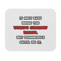 World's Greatest Bailiff Joke - Mouse Pad (Rectangle)