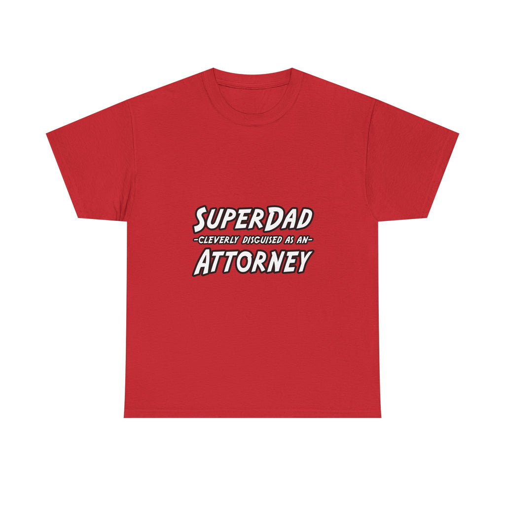 SuperDad Attorney - Unisex Heavy Cotton Tee