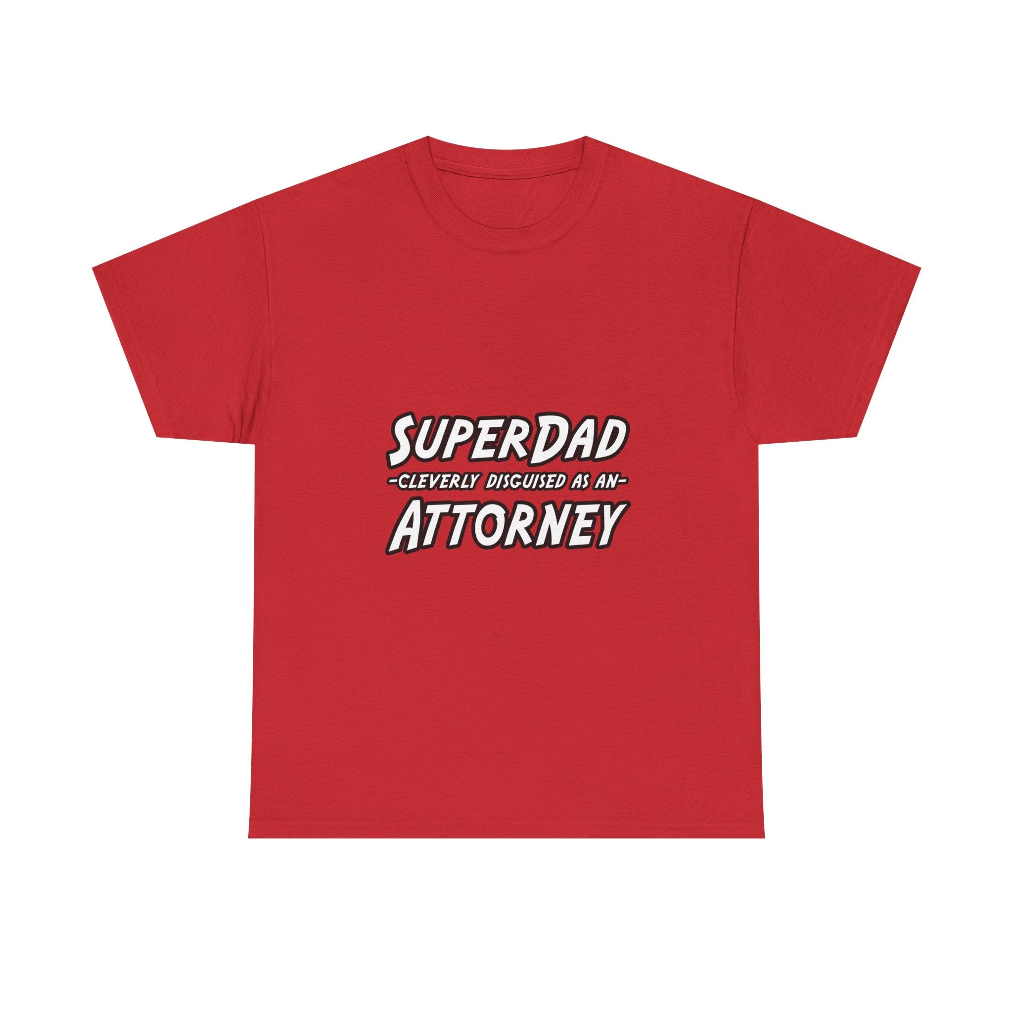 SuperDad Attorney - Unisex Heavy Cotton Tee