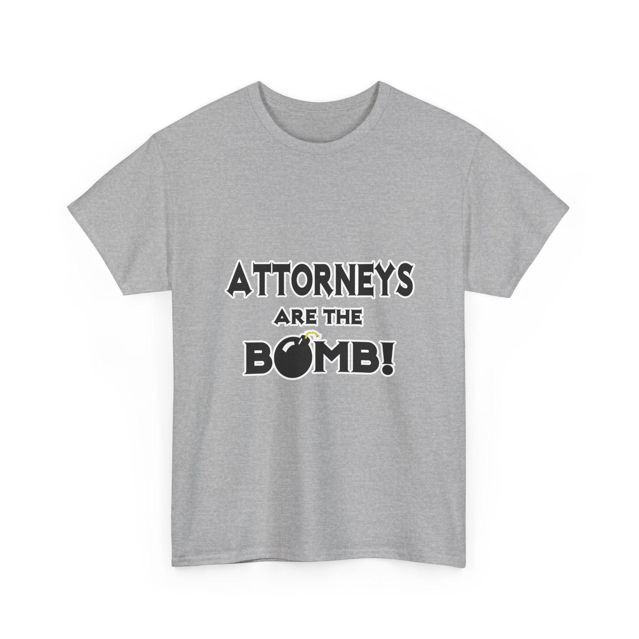 Attorneys Are The Bomb! - Unisex Heavy Cotton Tee