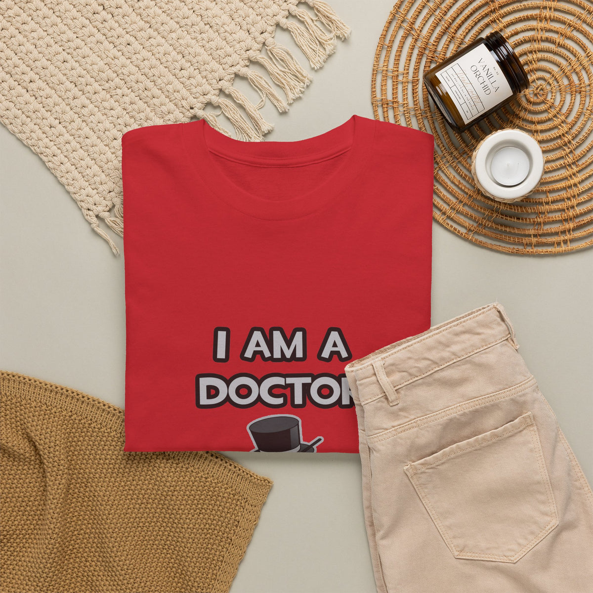I Am A Doctor ... Not A Magician - Unisex Heavy Cotton Tee