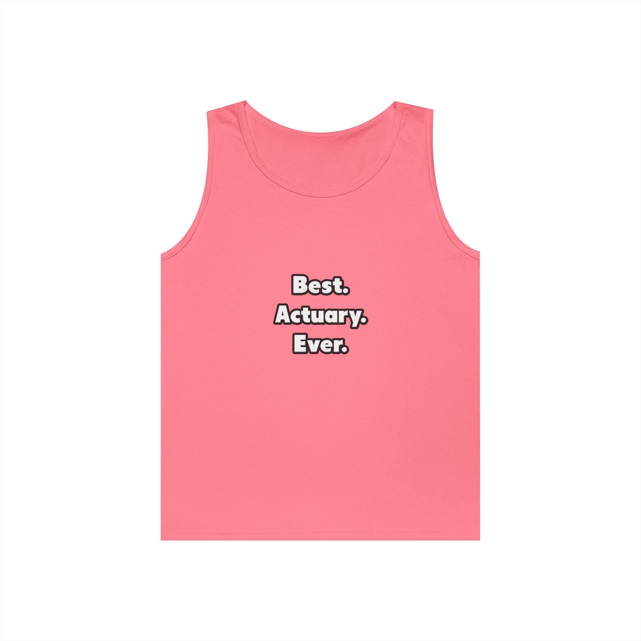 Best. Actuary. Ever - Unisex Heavy Cotton Tank Top
