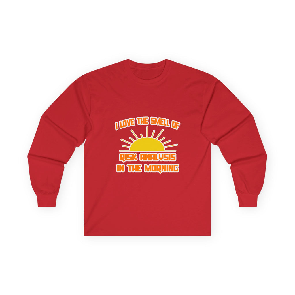 Smell of Risk Analysis in the Morning - Unisex Ultra Cotton Long Sleeve Tee