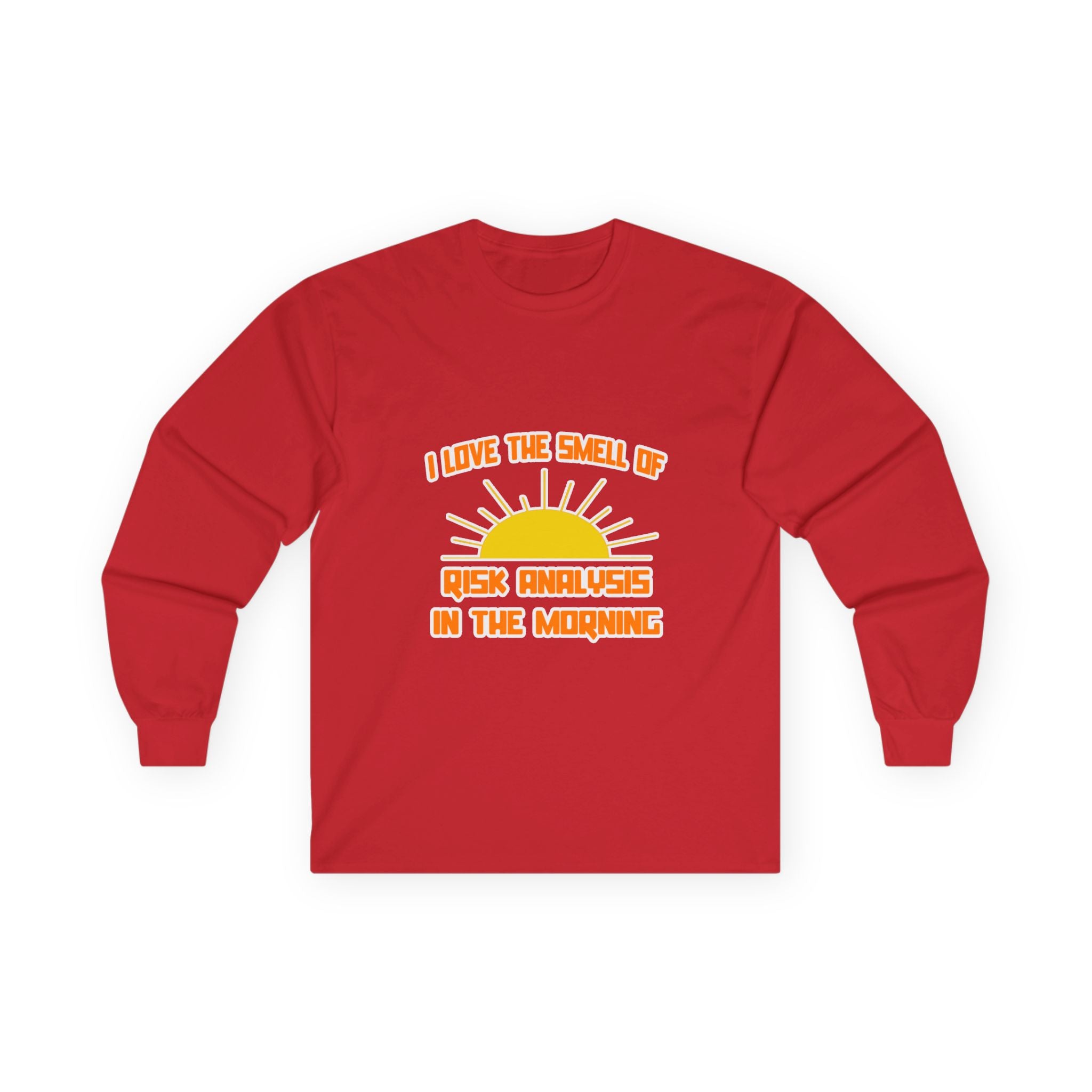 Smell of Risk Analysis in the Morning - Unisex Ultra Cotton Long Sleeve Tee