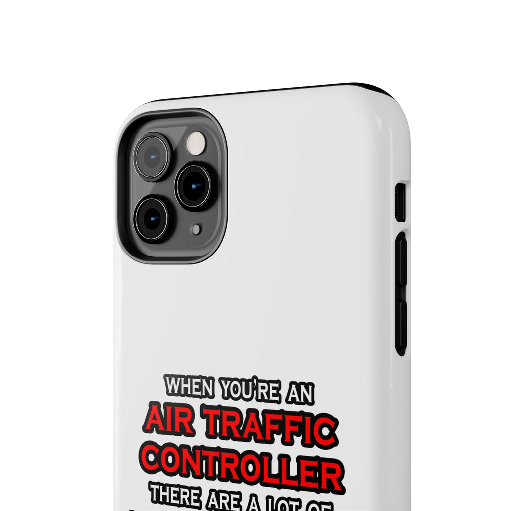 Funny Air Traffic Controller ... OMG WTF LOL - Tough Phone Cases
