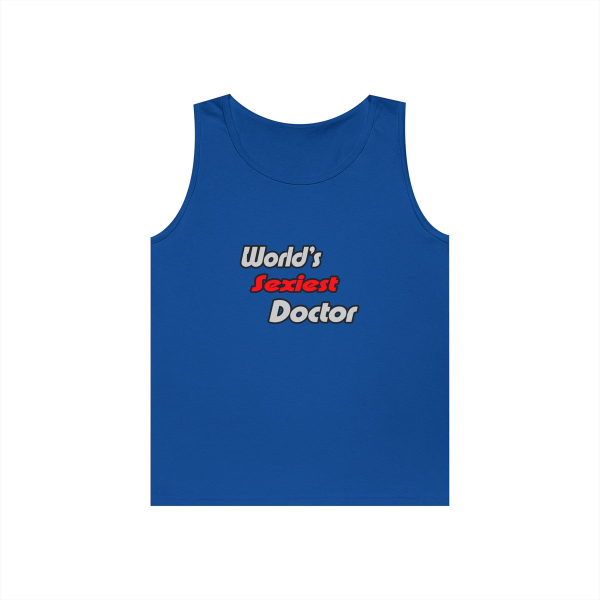 World's Sexiest Doctor - Unisex Heavy Cotton Tank Top