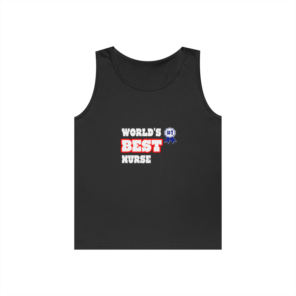 World's Best Nurse - Unisex Heavy Cotton Tank Top