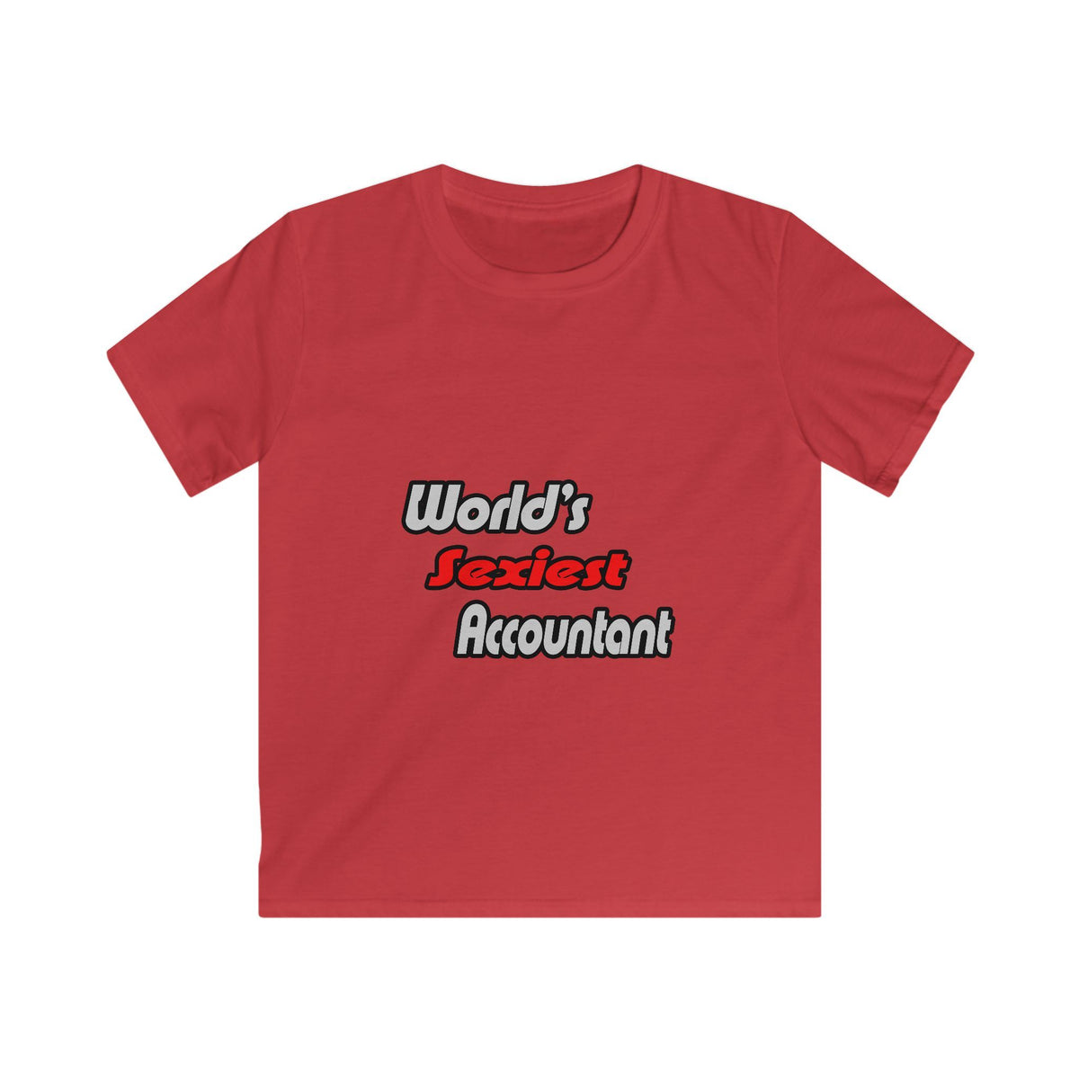 World's Sexiest Accountant - Kids Softstyle Tee