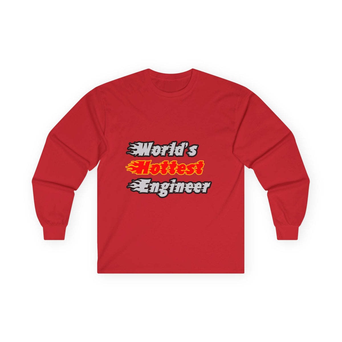 World's Hottest Engineer - Unisex Ultra Cotton Long Sleeve Tee
