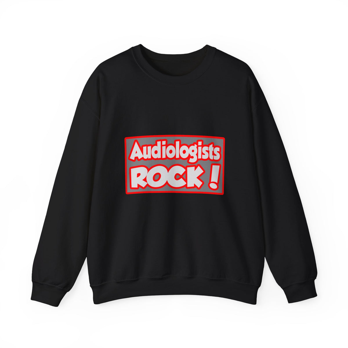 Audiologists Rock! - Unisex Heavy Blend™ Crewneck Sweatshirt