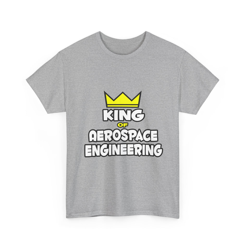 King of Aerospace Engineering - Unisex Heavy Cotton Tee