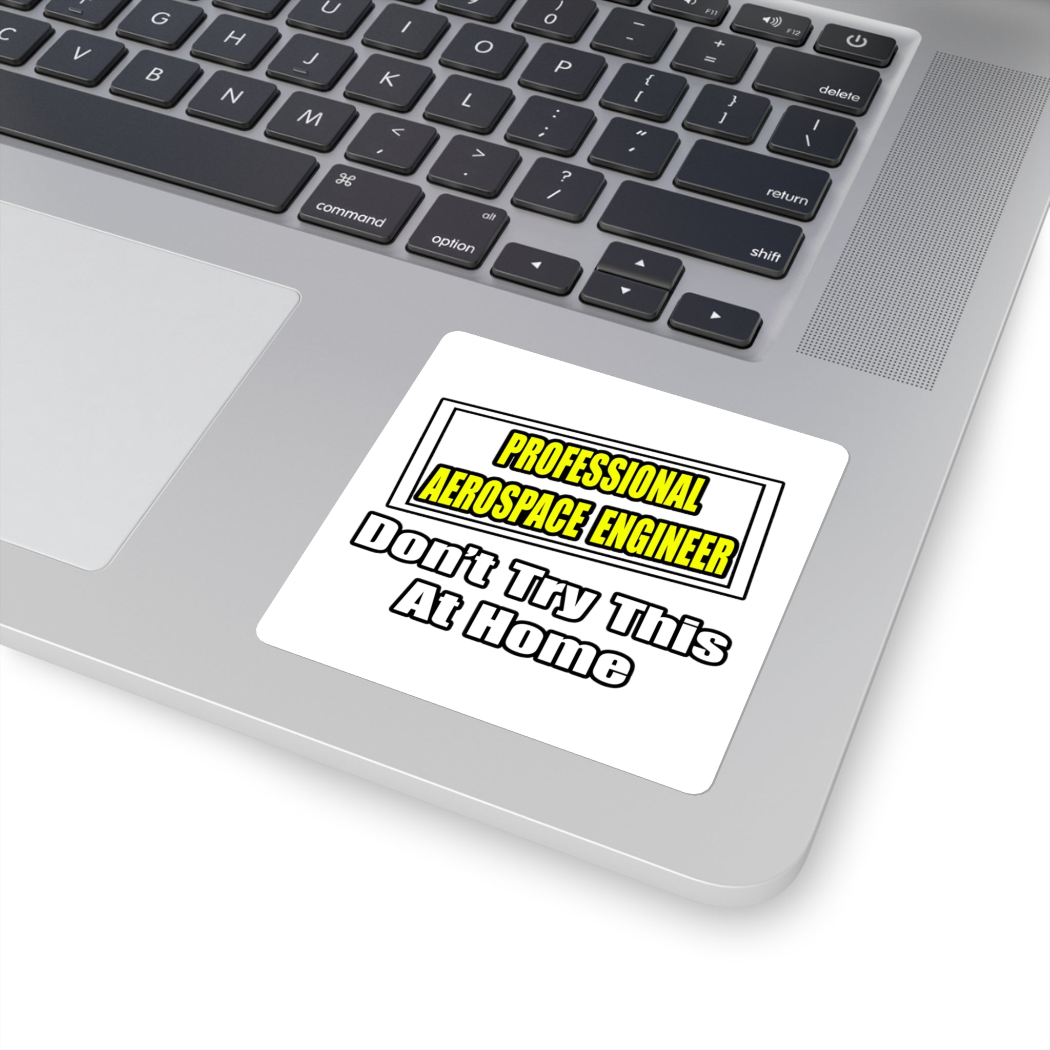 Professional Aerospace Engineer...Joke - Square Stickers
