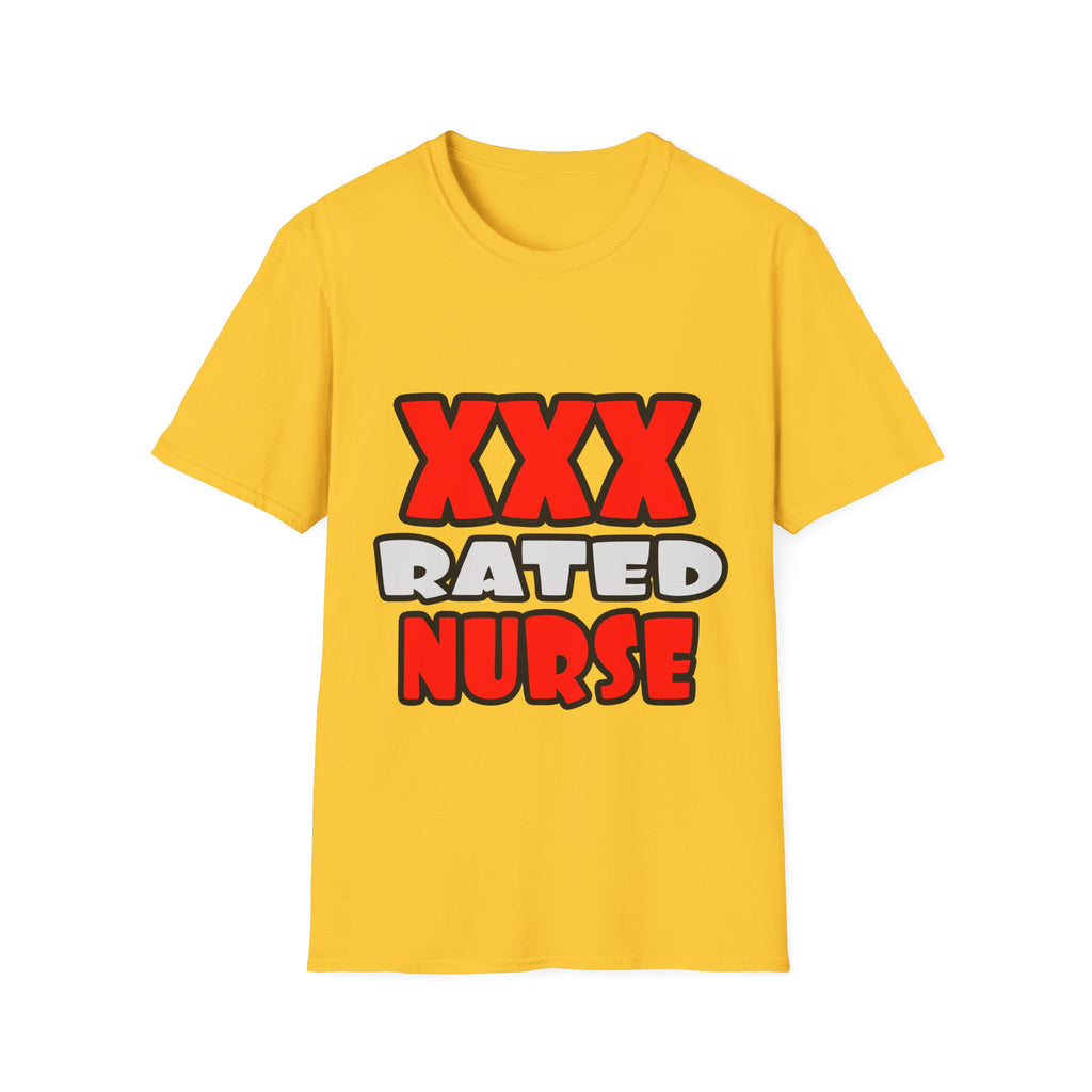 XXX Rated Nurse - Unisex Softstyle T-Shirt