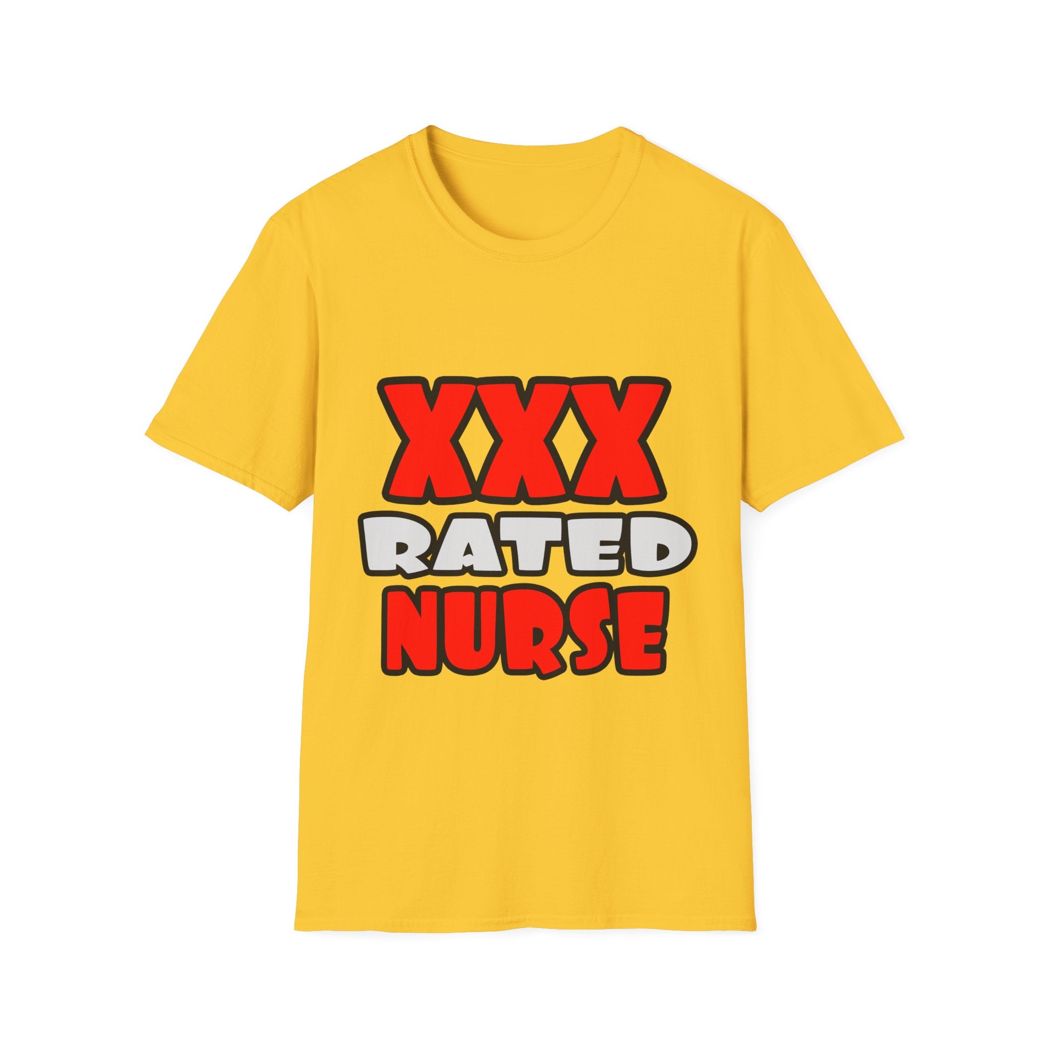 XXX Rated Nurse - Unisex Softstyle T-Shirt