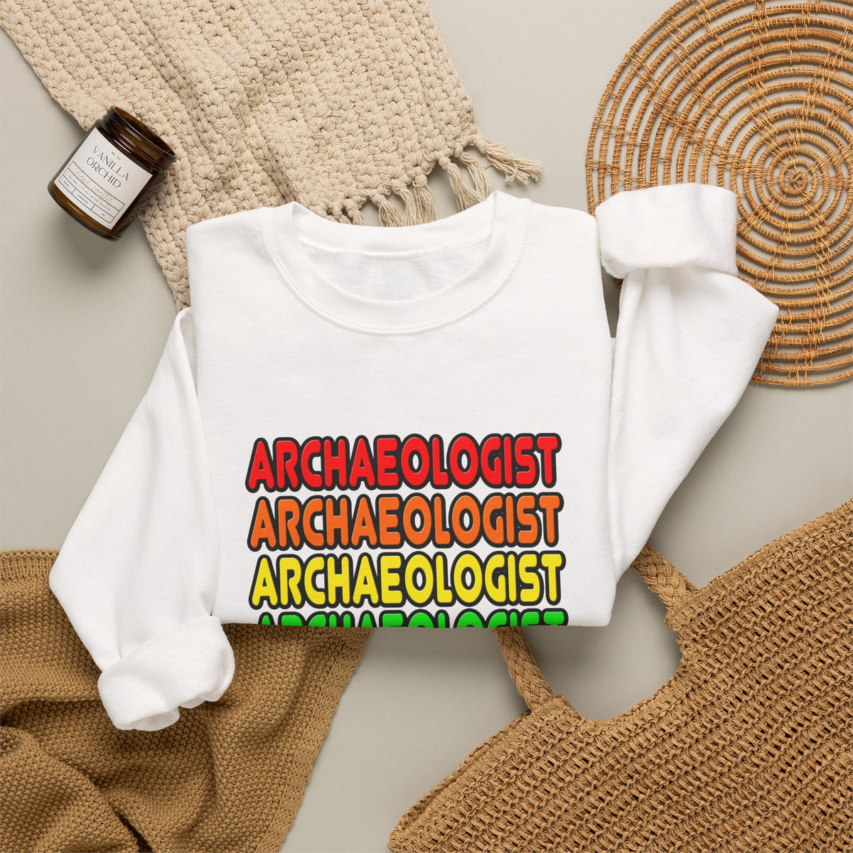 Rainbow Archaeologist - Unisex Heavy Blend™ Crewneck Sweatshirt