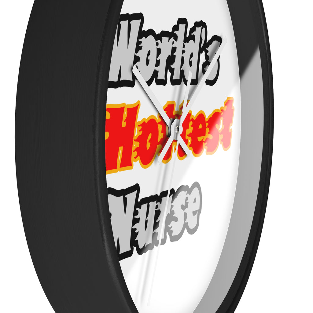 World's Hottest Nurse - Wall Clock
