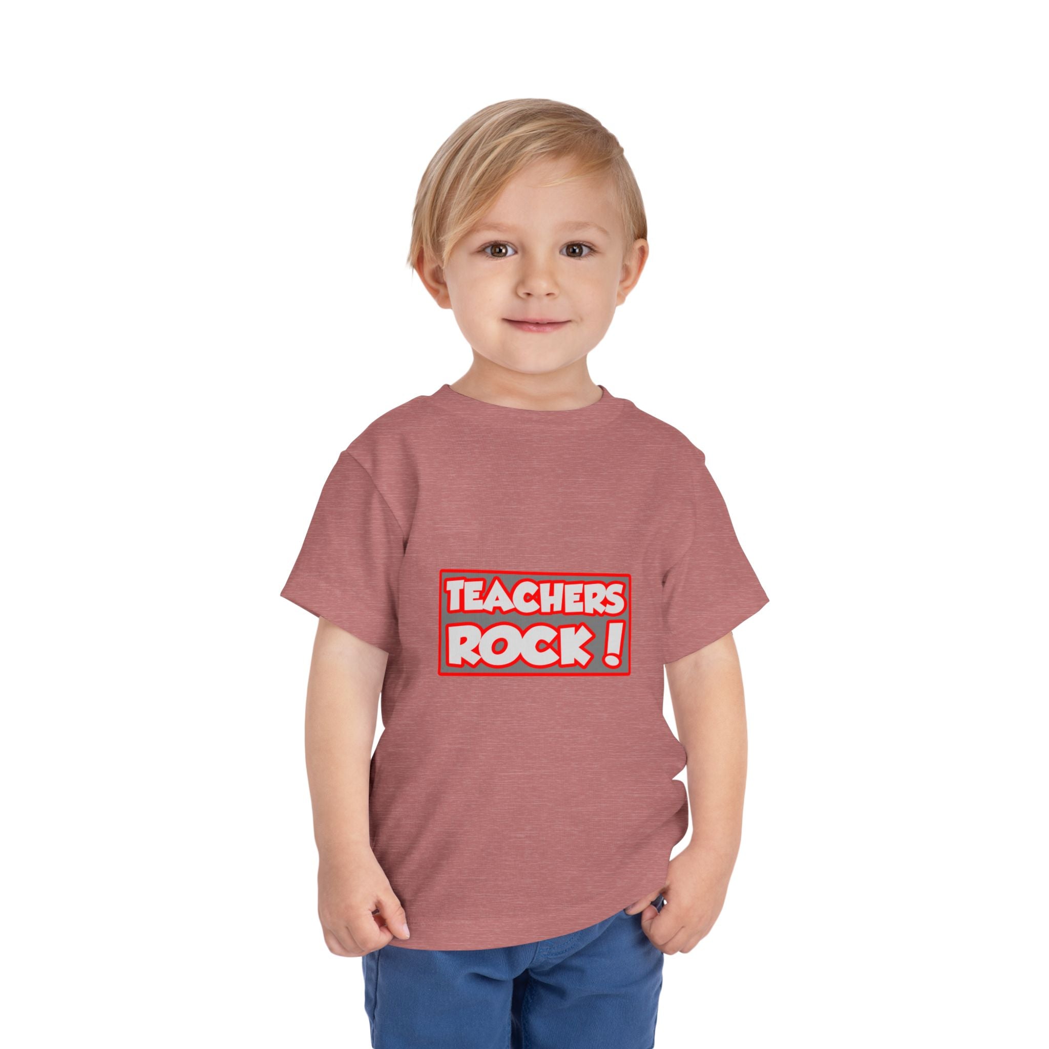 Teachers Rock! - Toddler Short Sleeve Tee
