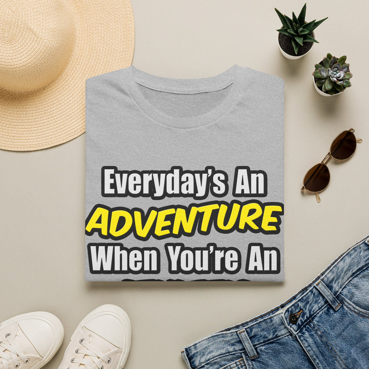 Everyday's An Adventure .. Athletic Trainer - Unisex Softstyle T-Shirt