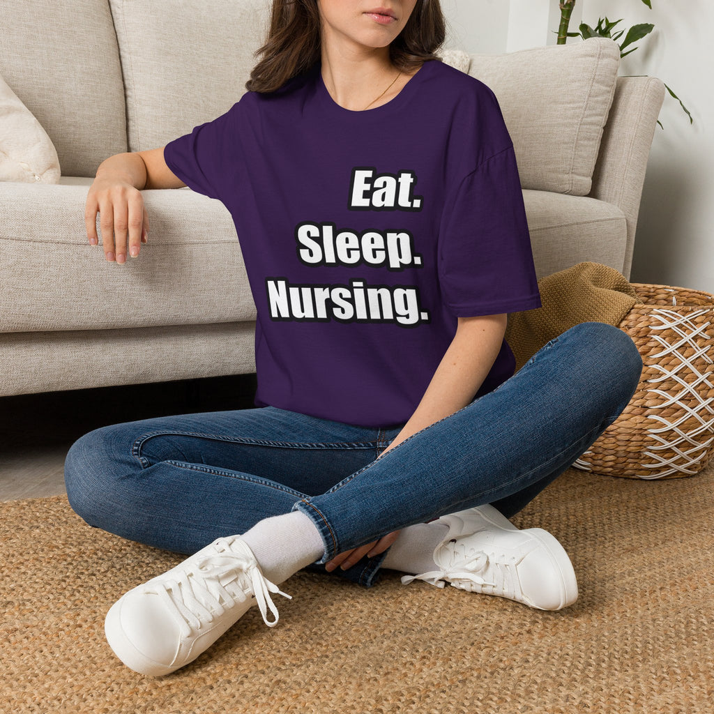 Eat. Sleep. Nursing. - Unisex Softstyle T-Shirt