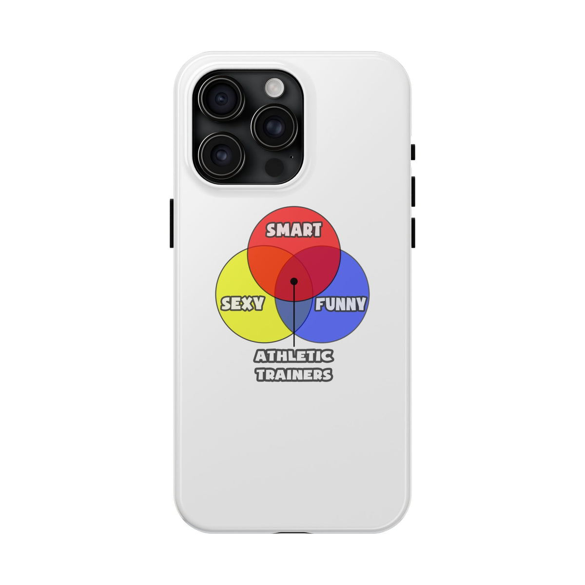 Venn Diagram .. Athletic Trainers - Tough Phone Cases
