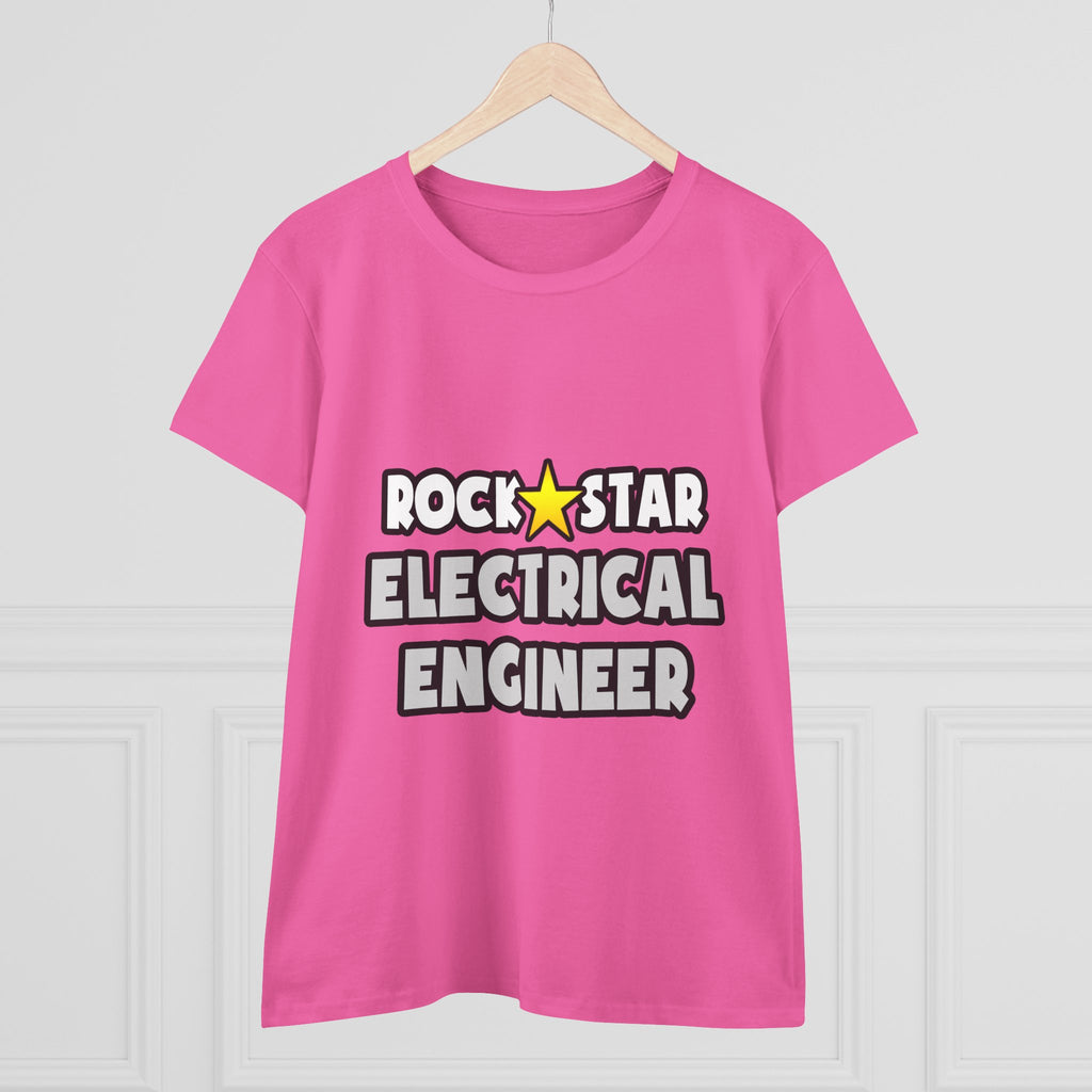 Rock Star Electrical Engineer - Women's Midweight Cotton Tee
