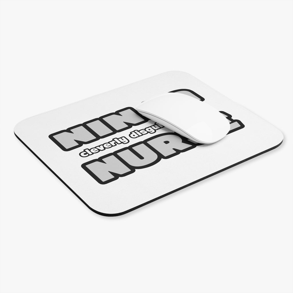 Ninja Cleverly Disguised As A Nurse - Mouse Pad (Rectangle)