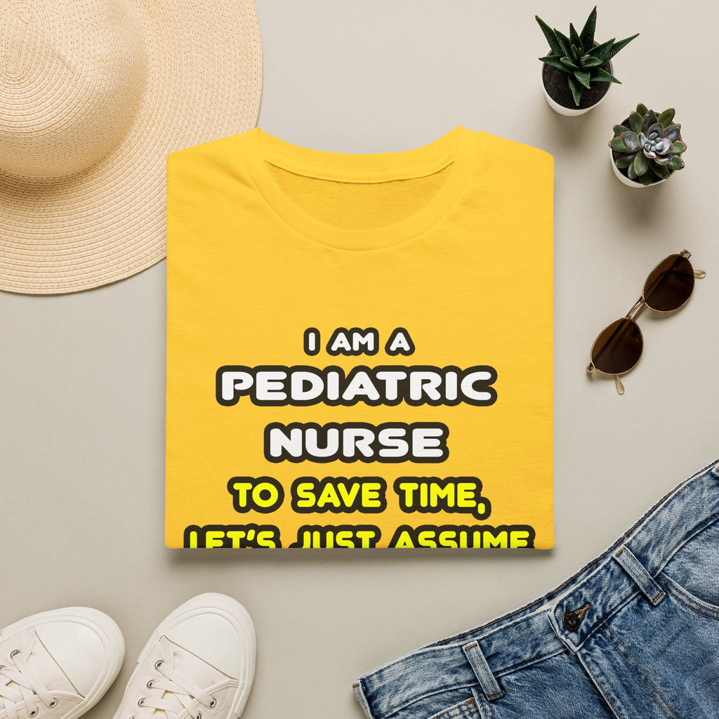 Funny Pediatric Nurse T Shirts and Gifts - Unisex Softstyle T-Shirt