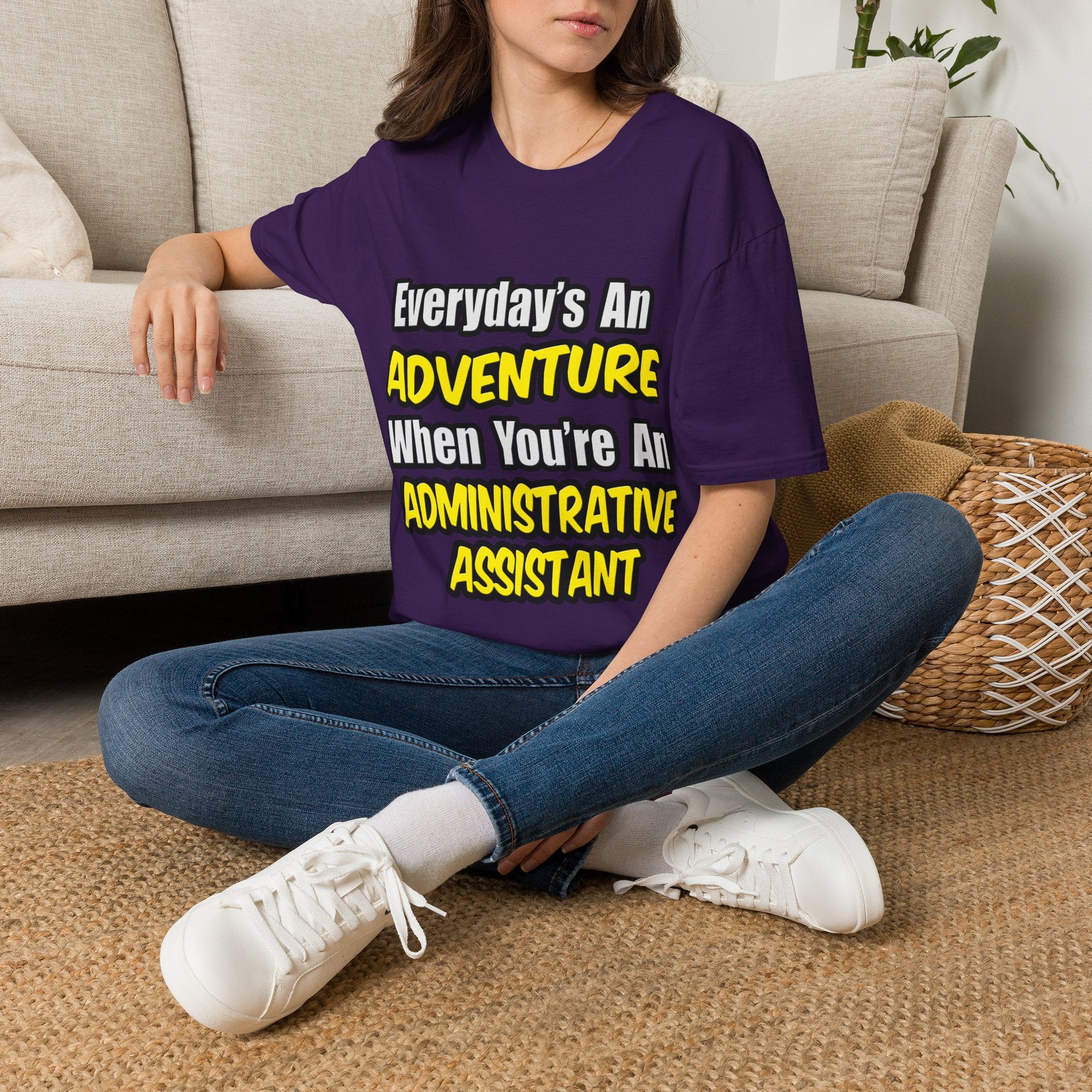 Everyday's An Adventure...Administrative Assistant - Unisex Softstyle T-Shirt