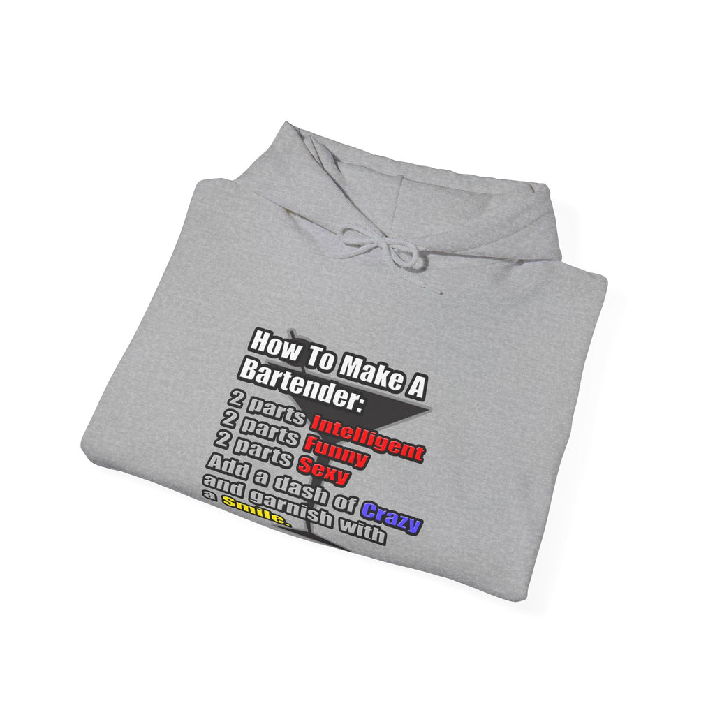 How To Make a Bartender - Unisex Heavy Blend™ Hooded Sweatshirt