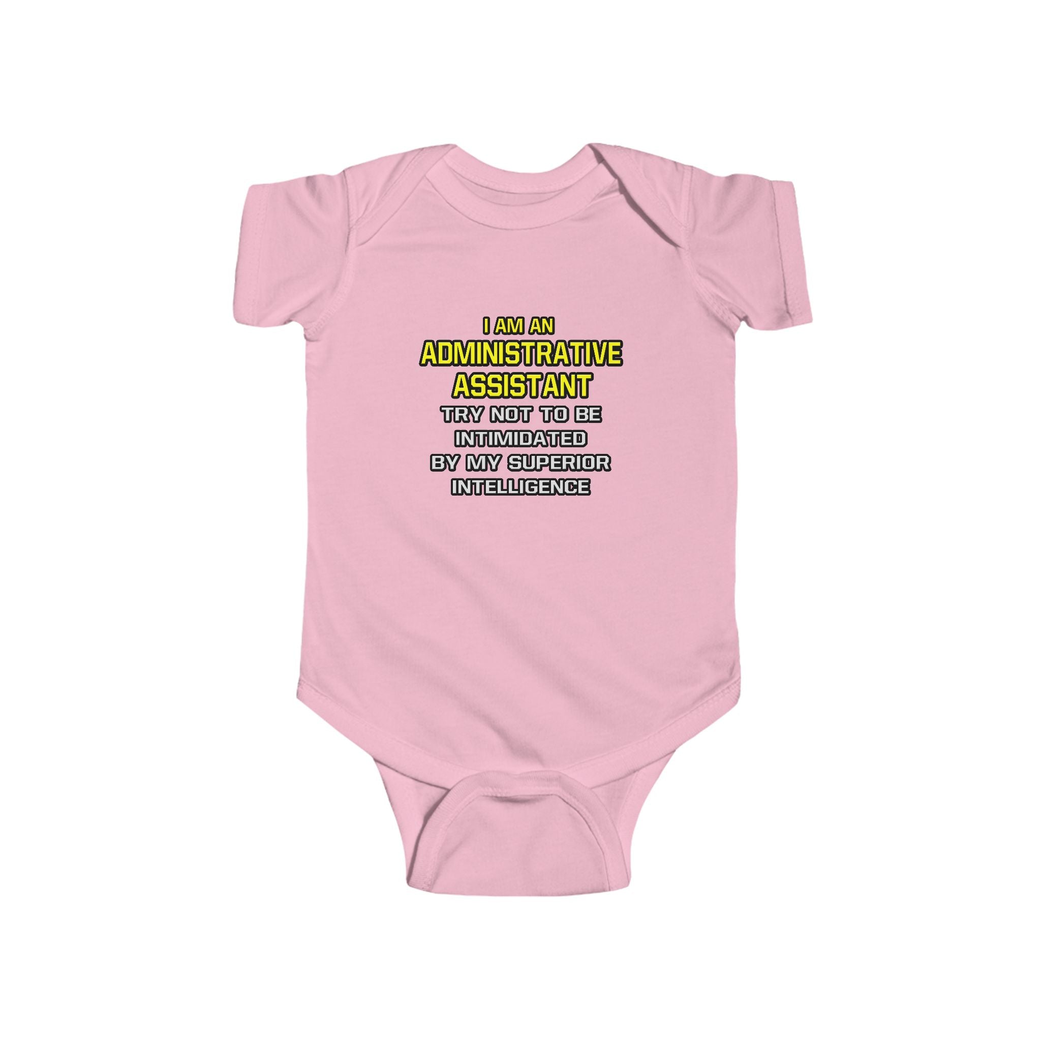 Administrative Assistant...Superior Intelligence - Infant Fine Jersey Bodysuit