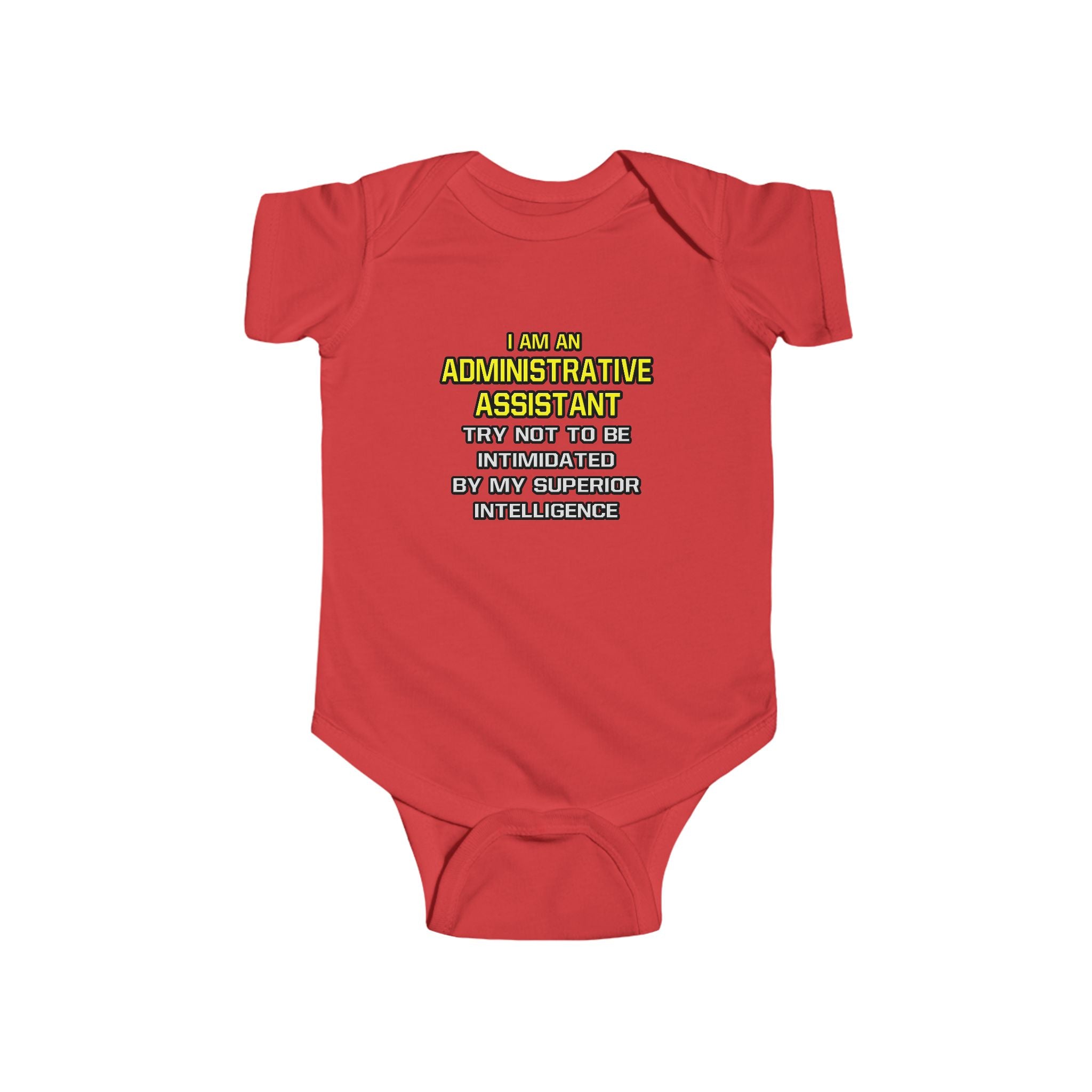 Administrative Assistant...Superior Intelligence - Infant Fine Jersey Bodysuit