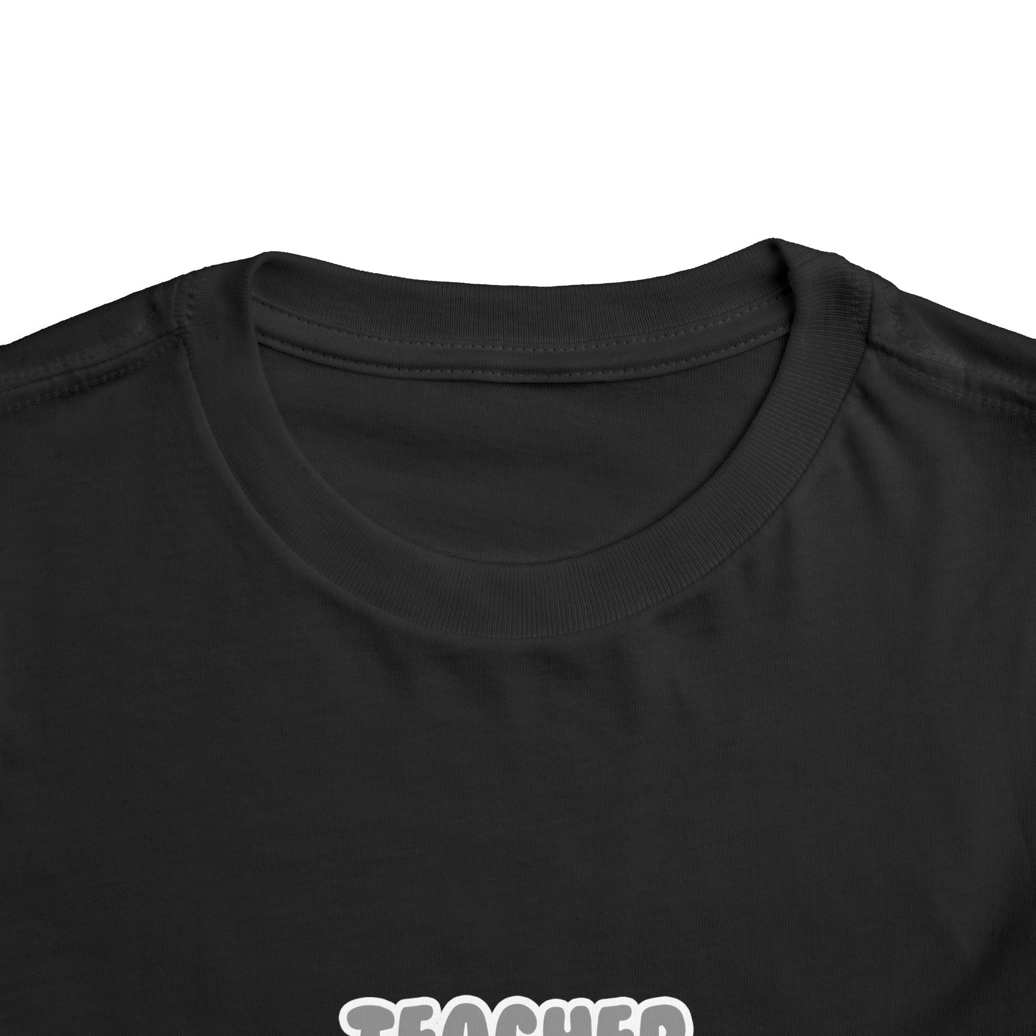Teacher ... Will Work For Ice Cream - Toddler Short Sleeve Tee