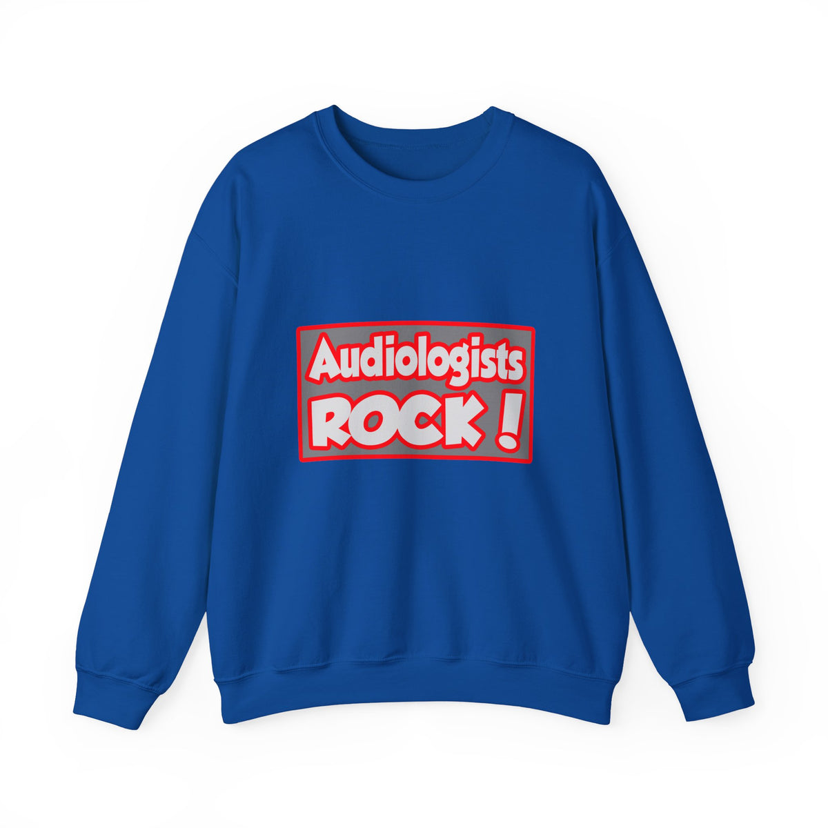 Audiologists Rock! - Unisex Heavy Blend™ Crewneck Sweatshirt