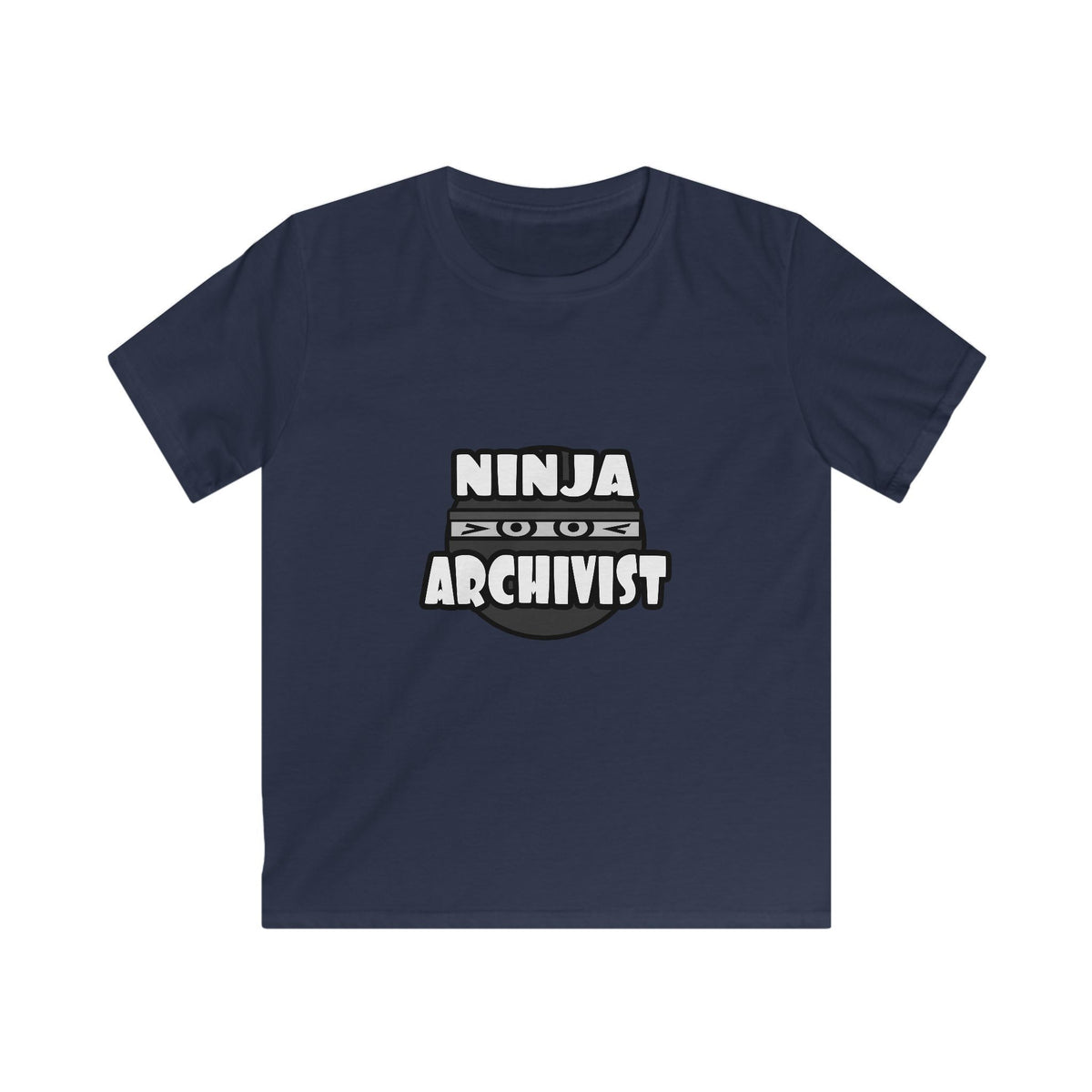 Ninja Archivist - Kids Softstyle Tee